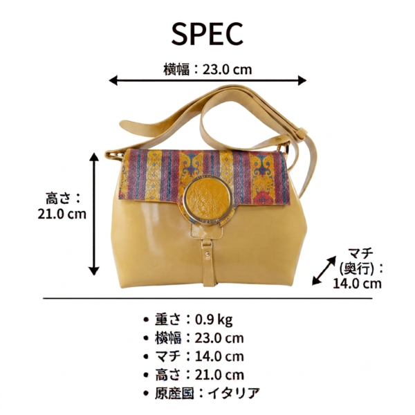 SPICA 4 SPICA 本革ショルダーバッグ