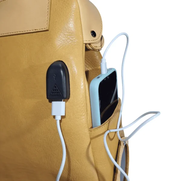 本革 スマートバックパック 多機能リュック