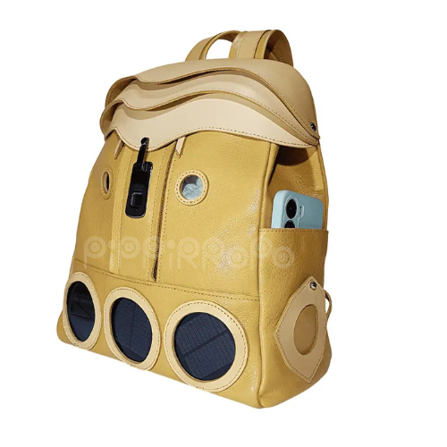 多機能リュック｜Orion 本革スマートバックパック USB・GPS・指紋認証付き 日本製