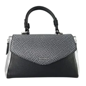 leather-bag-black-正面 ANANKE 本革2WAY ハンドバッグ
