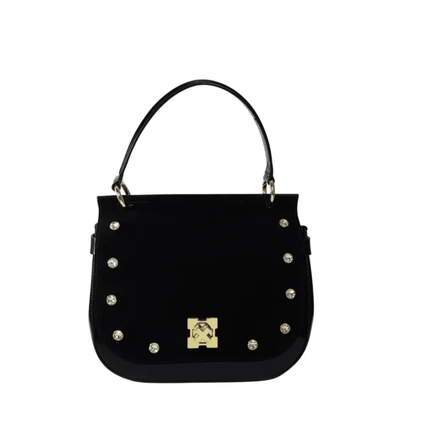 Nova本革バッグ2WAYハンドバッグ黒