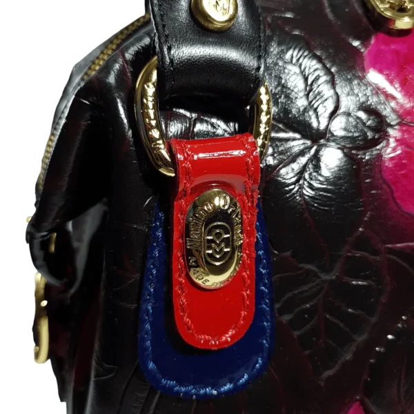 Bianca本革バッグ2WAYハンドバッグ黒