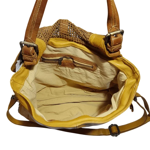 2way牛革バッグブラウン