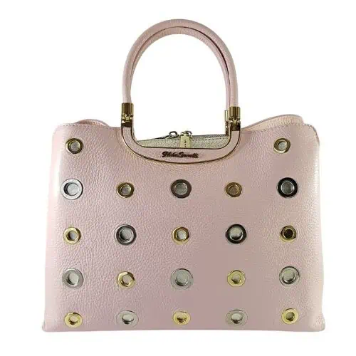 Bernice本革バッグ2wayハンドバッグピンク