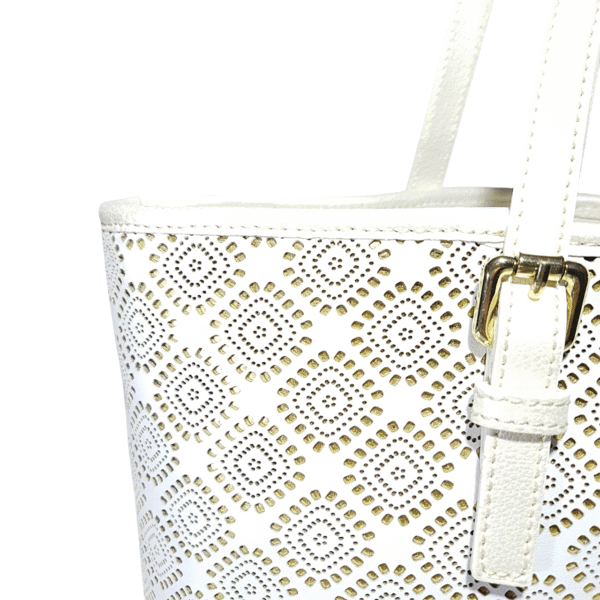 Galatea本革トートバッグベージュ