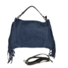 SuedeCow Leather-handbag-blue-2 SuedeCow-Leather-handbag-blue-details