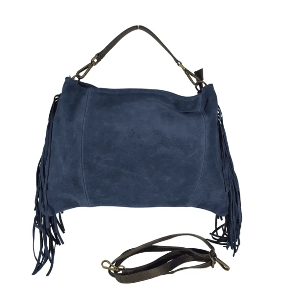 SuedeCow Leather-handbag-blue-2 SuedeCow-Leather-handbag-blue-details