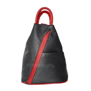 leather-backpack-black-red-front