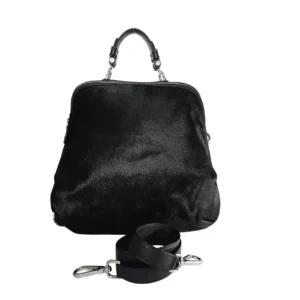 leather-handbag-black-ショルダーストラップ eather-handbag-black-front