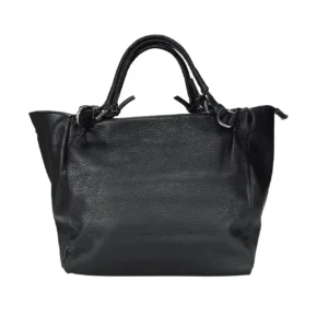 leather-handbag-black-ハンドバッグ