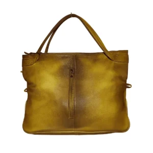 leather-handbag-yellow-正面 leather-handbag-yellow-front