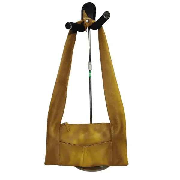 leather-shoulderbag-yellow-正面 leather-shoulderbag-yellow-front