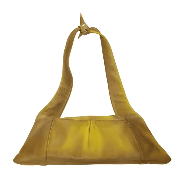 leather-shoulderbag-yellow-正面2 leather-shoulderbag-yellow-front