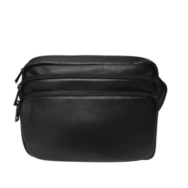 ユニセックスバッグ-leather-shoulderbag