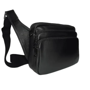 ユニセックスバッグ-leather-shoulderbag