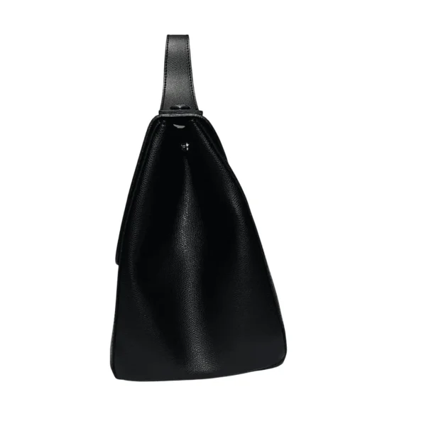 レディースバッグ-leather-black-side レディースバッグ-leather-black