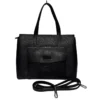 レディースバッグ-leather-handbag-black