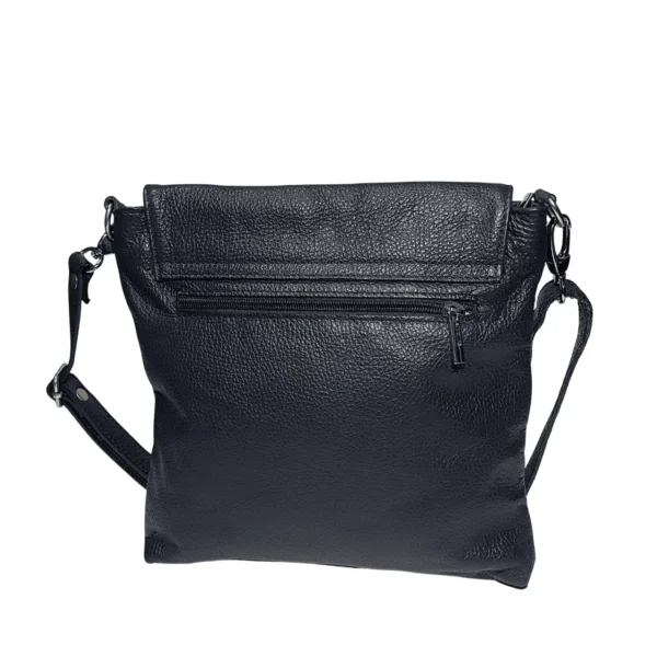 レディースバッグ-leather-shoulderbag-bluenavy