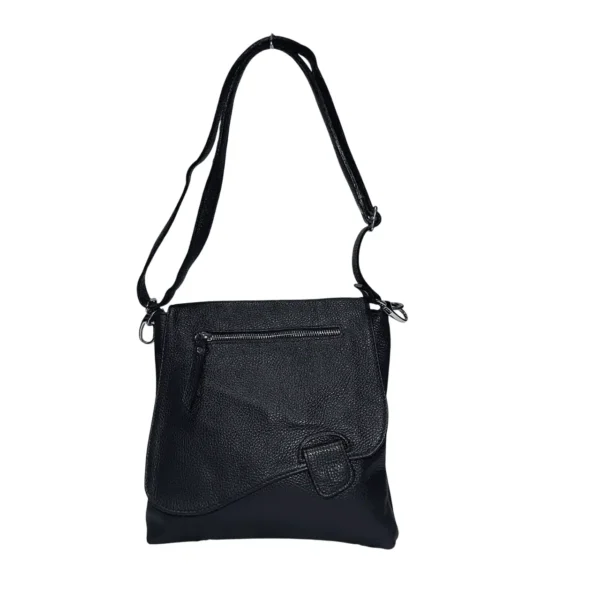 レディースバッグ-leather-shoulderbag-bluenavy