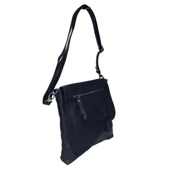 レディースバッグ-leather-shoulderbag-bluenavy