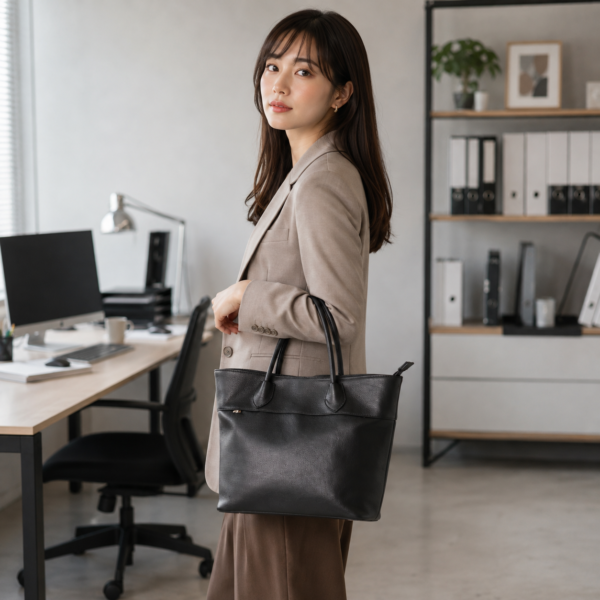 file_00000000effc823082bfb9b6d431cd9b LEIA 本革トートバッグ