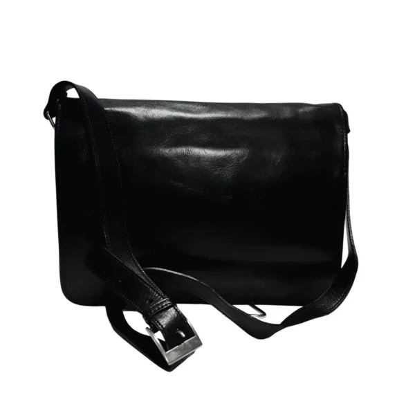 ビジネスバッグ-leather-black