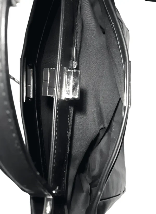 ビジネスバッグ-leather-black