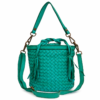 TEAL2 TEAL 本革2WAY ハンドバッグ